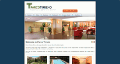 Desktop Screenshot of parcotirreno.it